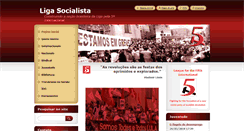 Desktop Screenshot of ligasocialista.com